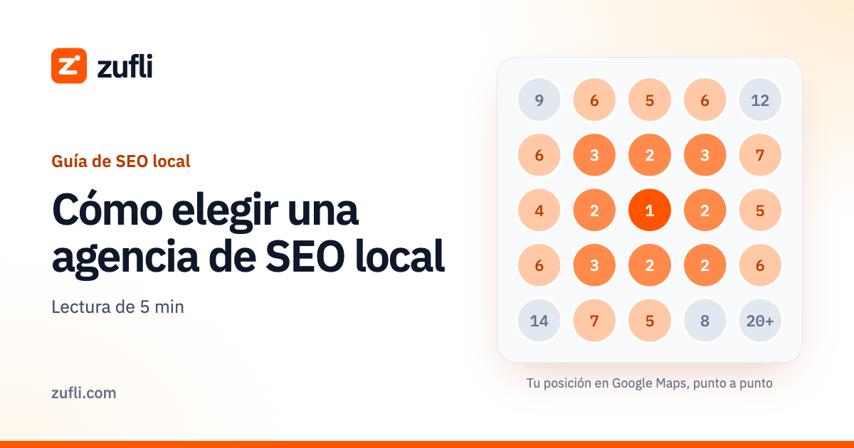 Cómo elegir una agencia de SEO local