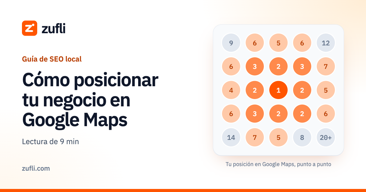 Cómo posicionar tu negocio en Google Maps