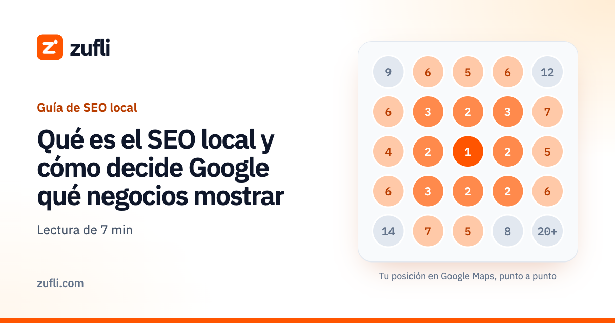 Qué es el SEO local y cómo decide Google qué negocios mostrar